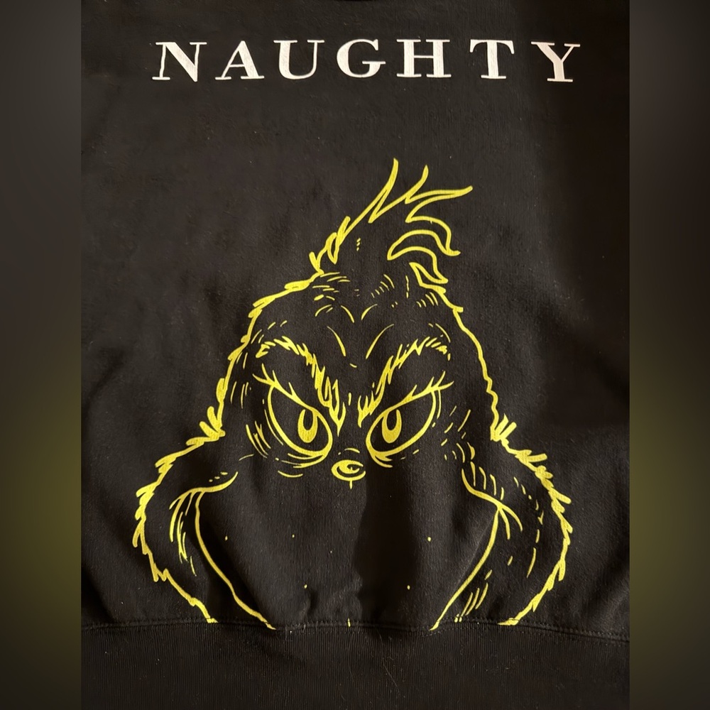 Women’s Grinch Naughty Pullover Sweatshirt - Picture 4 of 5
